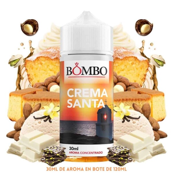 Aroma Bombo Longfill Crema Santa 30ml/120