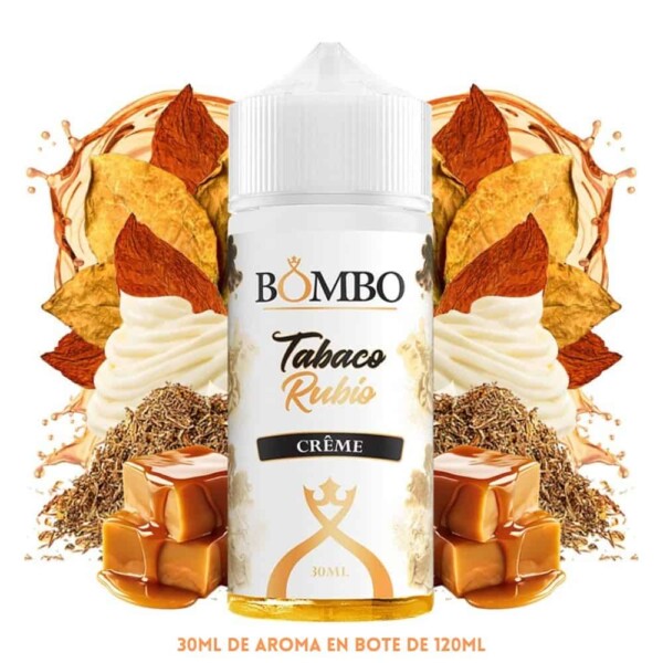 Aroma Bombo Longfill Tabaco Rubio Creme 30ml/120