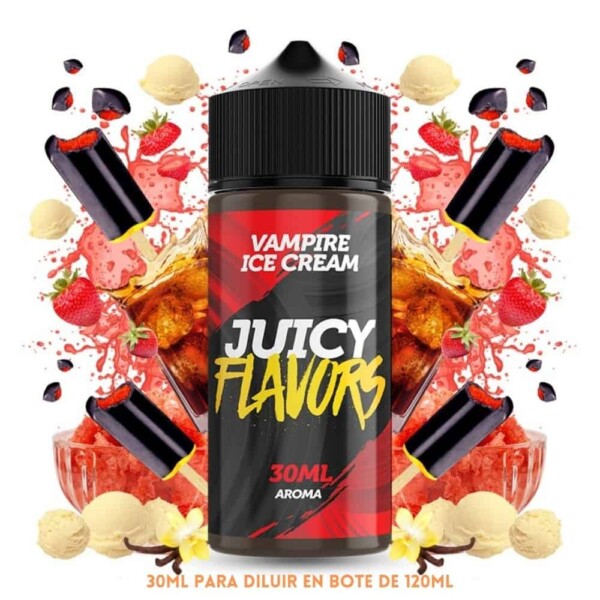 Aroma Juicy Flavors Longfill Vampire Ice Cream 30ml