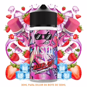 Aroma MSTQ Soler Oh Strawberry Ice Longfill 30/120ml