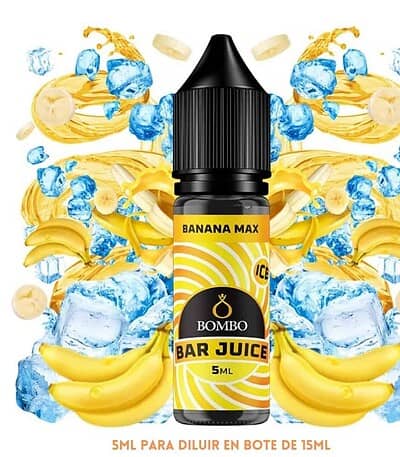 Aroma Bombo Bar Juice Banana Max Ice Mini Longfill
