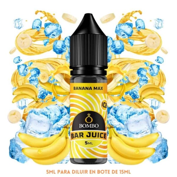 Aroma Bombo Bar Juice Banana Max Ice Mini Longfill