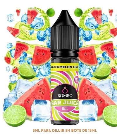 Aroma Bombo Bar Juice Watermelon Lime Ice Mini Longfill