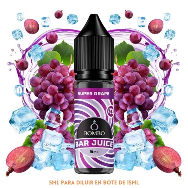 Aroma Bombo Bar Juice Super Grape Ice Mini Longfill
