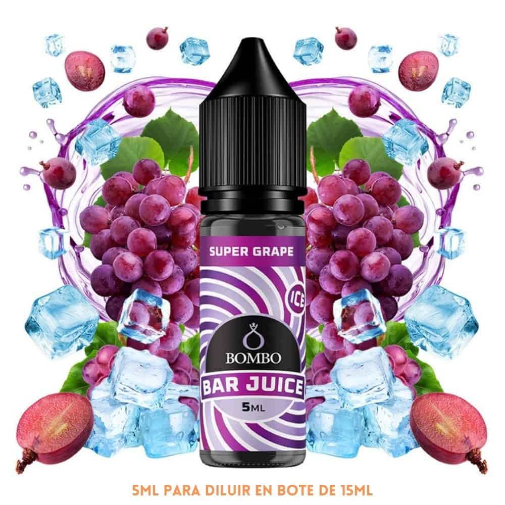 Aroma Bombo Bar Juice Super Grape Ice Mini Longfill Aroma Bombo Bar Juice Super Grape Ice Mini Longfill