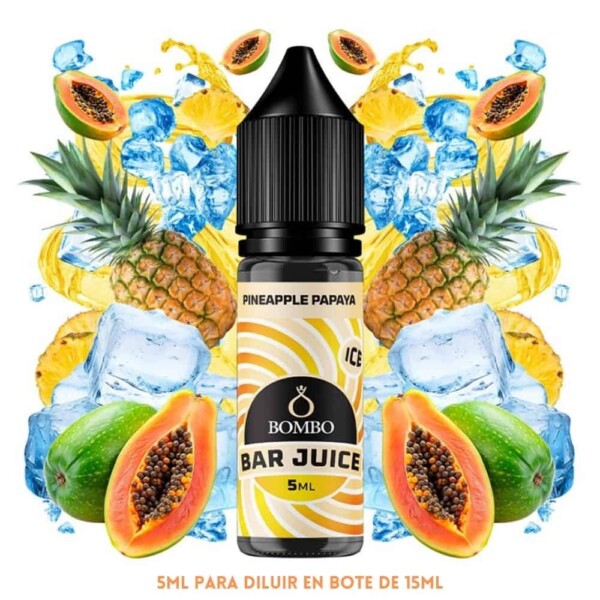Aroma Bombo Bar Juice Pineapple Papaya Ice Mini Longfill