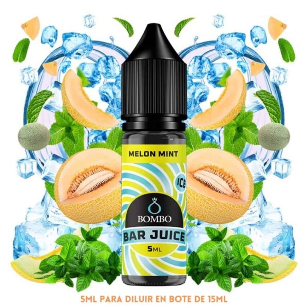 Aroma Bombo Bar Juice Melon Mint Ice Mini Longfill