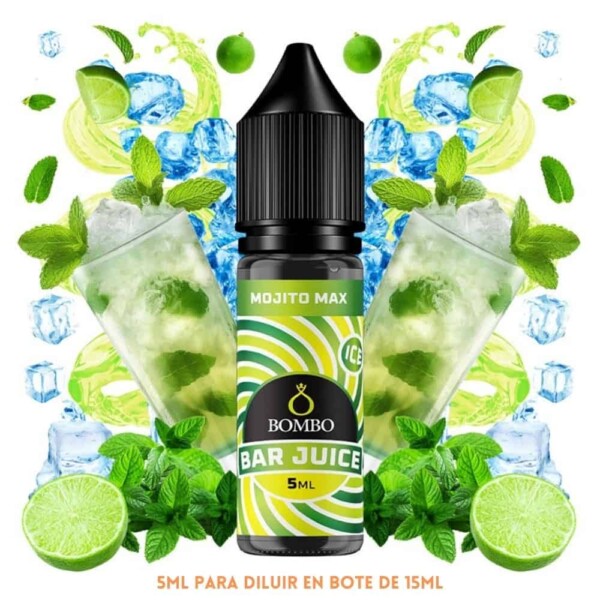 Aroma Bombo Bar Juice Mojito Max Ice Mini Longfill