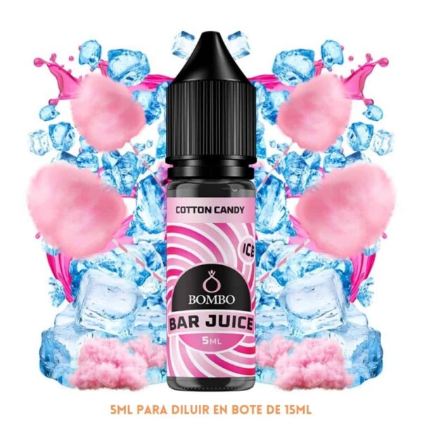 Aroma Bombo Bar Juice Cotton Candy Ice Mini Longfill