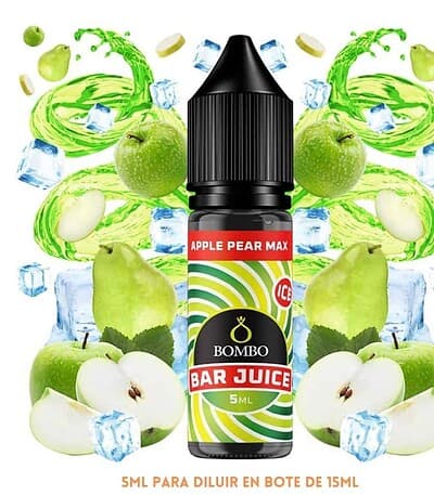 Aroma Bombo Bar Juice Apple Pear Max Ice Mini Longfill