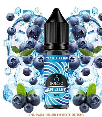 Aroma Bombo Bar Juice Ultra Blueberry Ice Mini Longfill