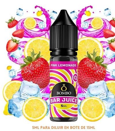 Aroma Bombo Bar Juice Pink Lemonade Ice Mini Longfill