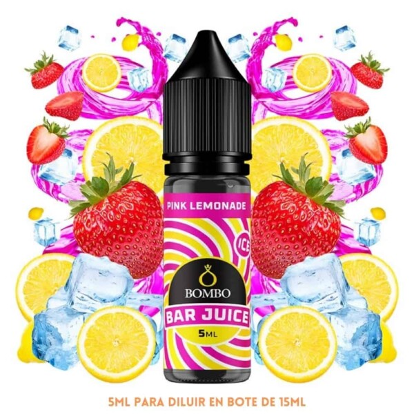 Aroma Bombo Bar Juice Pink Lemonade Ice Mini Longfill