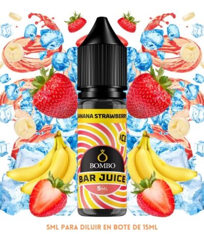 Aroma Bombo Bar Juice Banana Strawberry Ice Mini Longfill