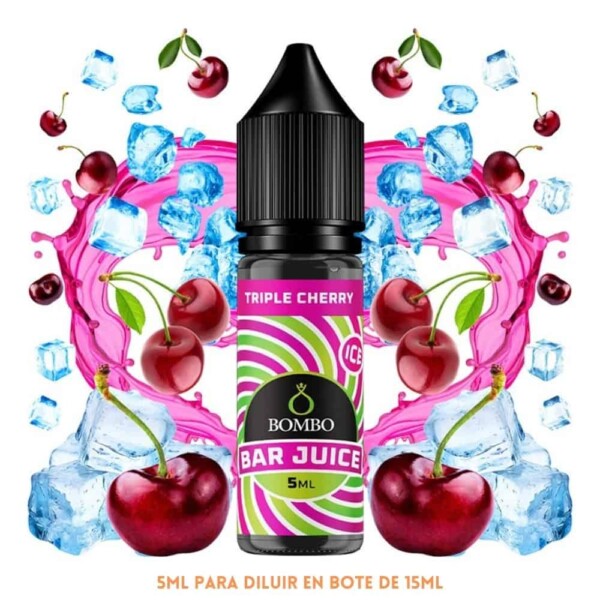 Aroma Bombo Bar Juice Triple Cherry Ice Mini Longfill