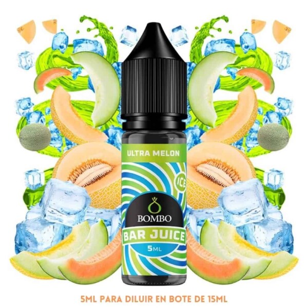 Aroma Bombo Bar Juice Ultra Melon Ice Mini Longfill