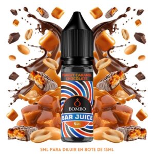 Aroma Bombo Bar Juice Peanut Chocolate Caramel Mini Longfill