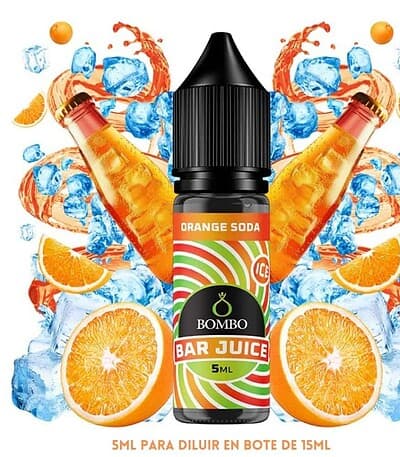 Aroma Bombo Bar Juice Orange Soda Ice Mini Longfill