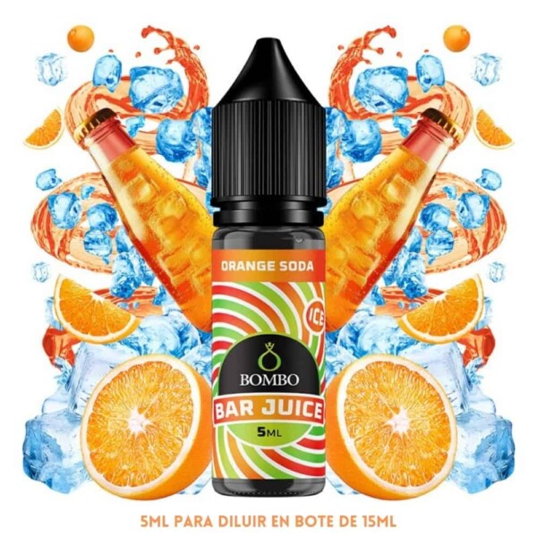 Aroma Bombo Bar Juice Orange Soda Ice Mini Longfill