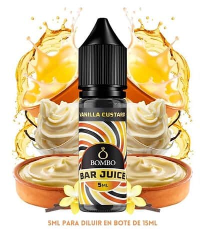 Aroma Bombo Bar Juice Vanilla Custard Mini Longfill