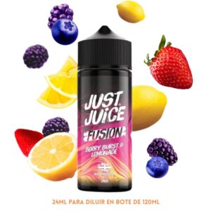 Just Juice Longfill Fusion Berry Burst Lemonade 24ml