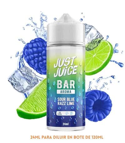 Just Juice Bar Longfill Blue Sour Razz Lime 24ml