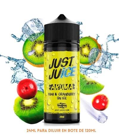 Just Juice Longfill Kiwi Cranberry Ice 24ml