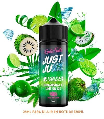 Just Juice Longfill Guanabana Lime Ice 24ml