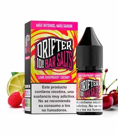 Drifter Bar Salts Lime Raspberry Cherry 10ml
