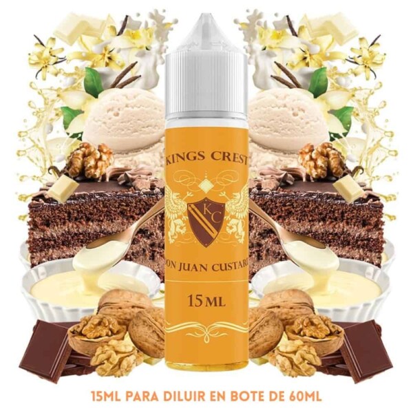 Aroma Don Juan Custard Longfill 15/60ml