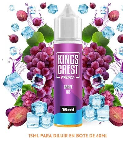 Aroma Kings Crest Grape Ice Longfill 15/60ml
