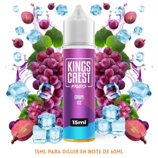 Aroma Kings Crest Grape Ice Longfill 15/60ml