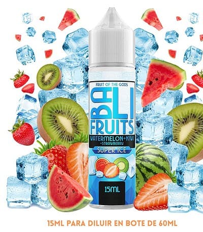 Aroma Bali Fruits Watermelon Kiwi Strawberry Super Ice Longfill 15/60ml