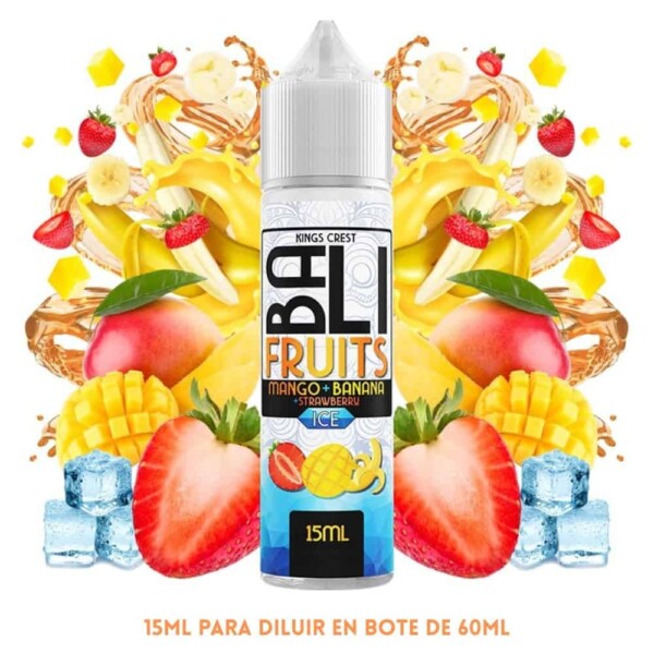 Aroma Bali Fruits Mango Banana Strawberry Ice Longfill 15/60ml