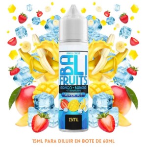 Aroma Bali Fruits Mango Banana Strawberry Super Ice Longfill 15/60ml