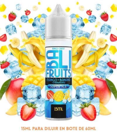 Aroma Bali Fruits Mango Banana Strawberry Super Ice Longfill 15/60ml