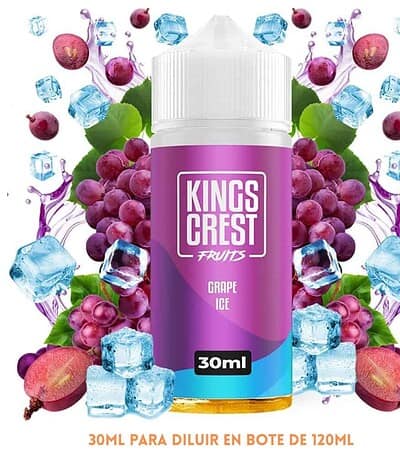 Aroma Kings Crest Grape Ice Longfill 30/120ml