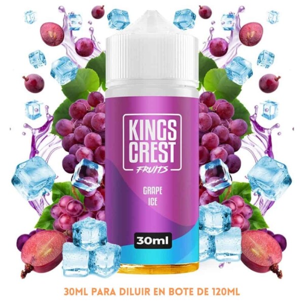 Aroma Kings Crest Grape Ice Longfill 30/120ml