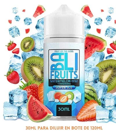 Aroma Bali Fruits Watermelon Kiwi Strawberry Super Ice Longfill 30/120ml