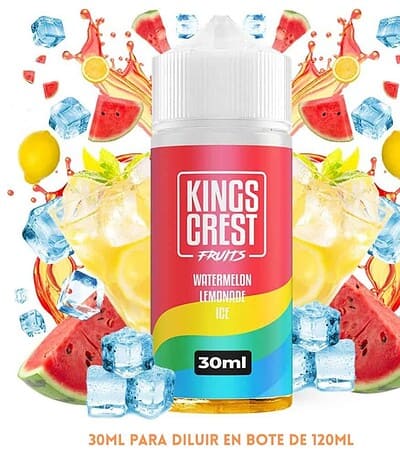 Aroma Kings Crest Watermelon Lemonade Ice Longfill 30/120ml