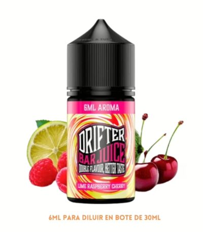 Aroma Drifter Bar Lime Raspberry Cherry Longfill 6/30ml