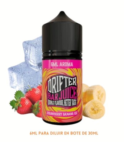 Aroma Drifter Bar Strawberry Banana Ice Longfill 6/30ml