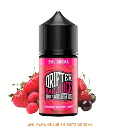 Aroma Drifter Bar Strawberry Raspberry Cherry Longfill 6/30ml