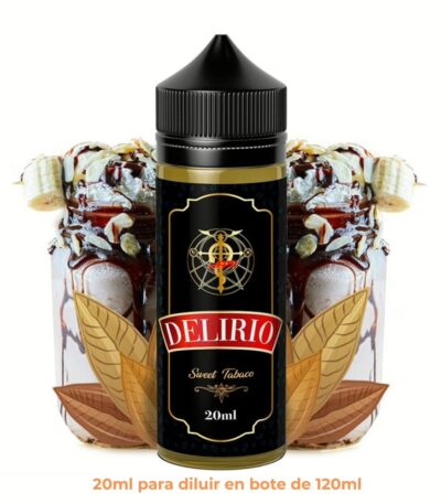 Aroma Alquimia Para Vapers Delirio Longfill 20/120ml