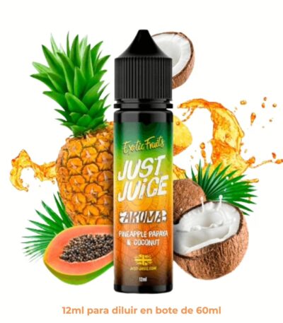 Aroma Just Juice Pineapple Papaya Coconut Longfill 12/60ml