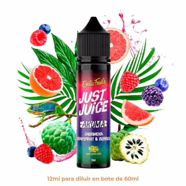Aroma Just Juice Cherimoya Grapefruits Berries Longfill 12/60ml