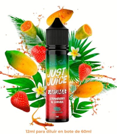 Aroma Just Juice Strawberry Curuba Longfill 12/60ml