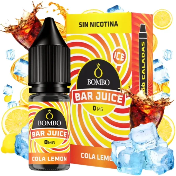 Bombo Salts Bar Juice Cola Lemon Ice 10ml - 0MG