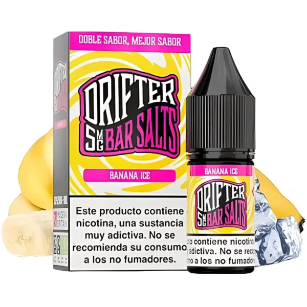 Drifter Bar Salts Banana Ice 10ml - 5MG