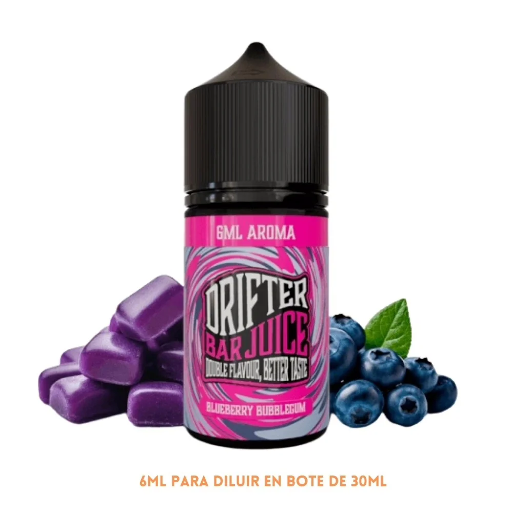 30086-Aroma-Drifter-Bar-Blueberry-Bubblegum-Longfill-630ml.webp Aroma Drifter Bar Blueberry Bubblegum Longfill 6/30ml - Imagen 1
